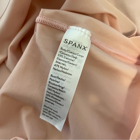 SPANX Smooth Tank Pink Size 2X NWT - Picture 7 of 7